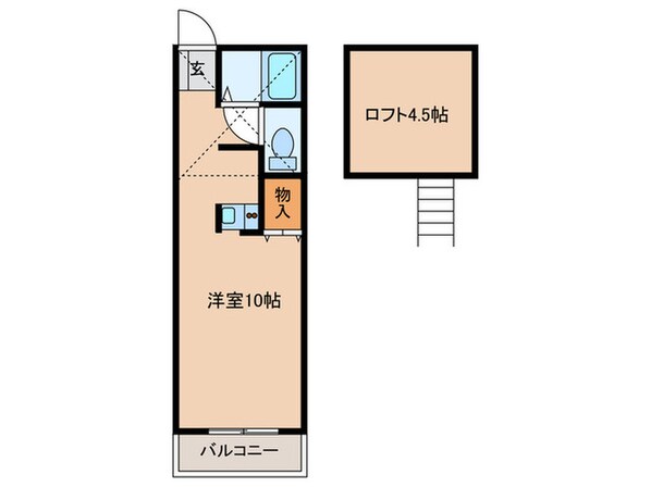 ダイアローグ　Ｋ棟の物件間取画像